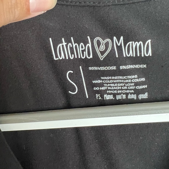 Latched Mama Mom-Ster nursing tee - Picture 2 of 2